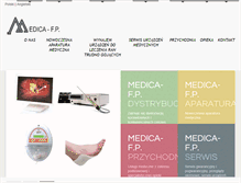 Tablet Screenshot of medica-fp.eu